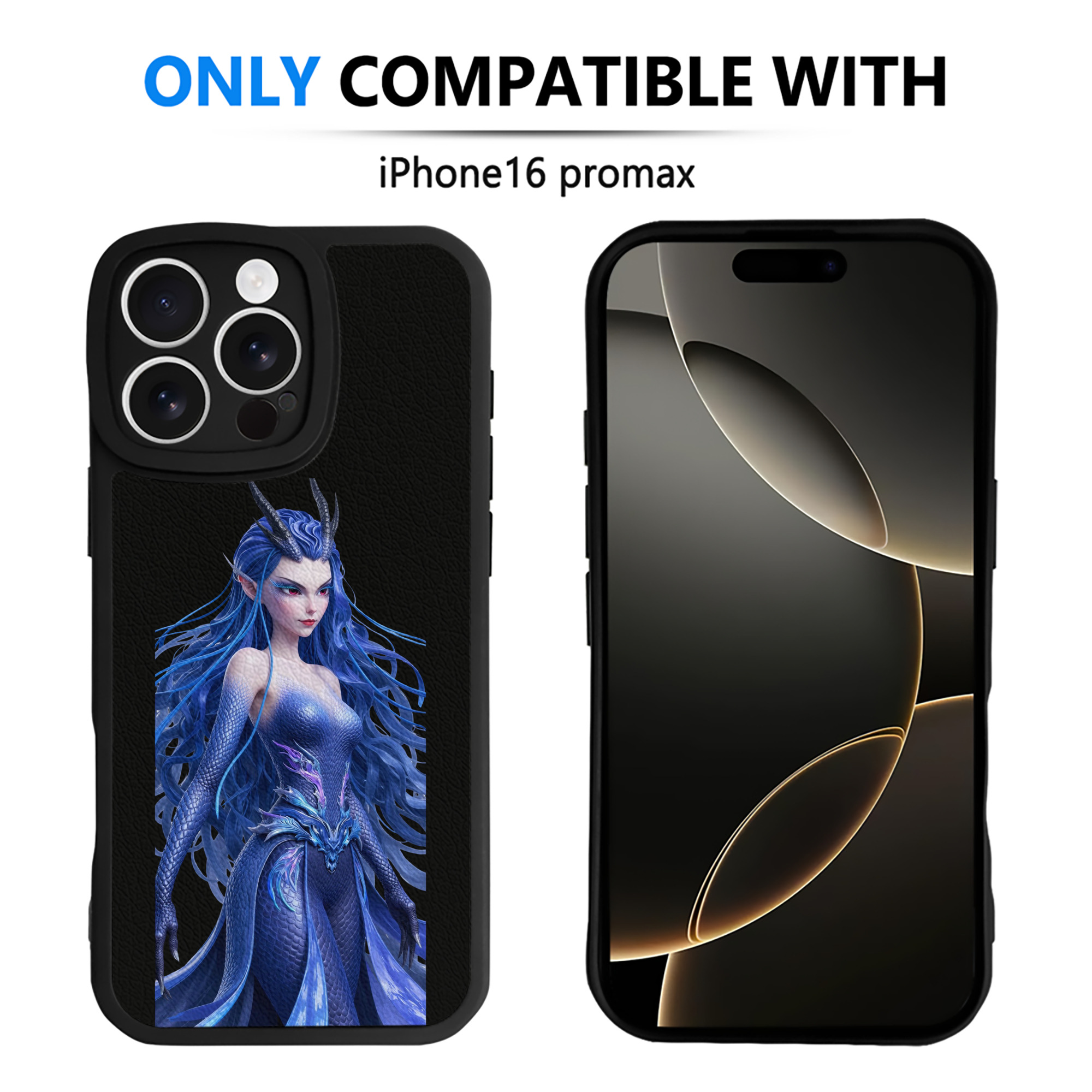 （画像用） Ne Zha 2 ナタ 魔童の大暴れ 【iPhone 16シリーズ対応】シリコンスマホケース（レザー調） 材質：シリコン